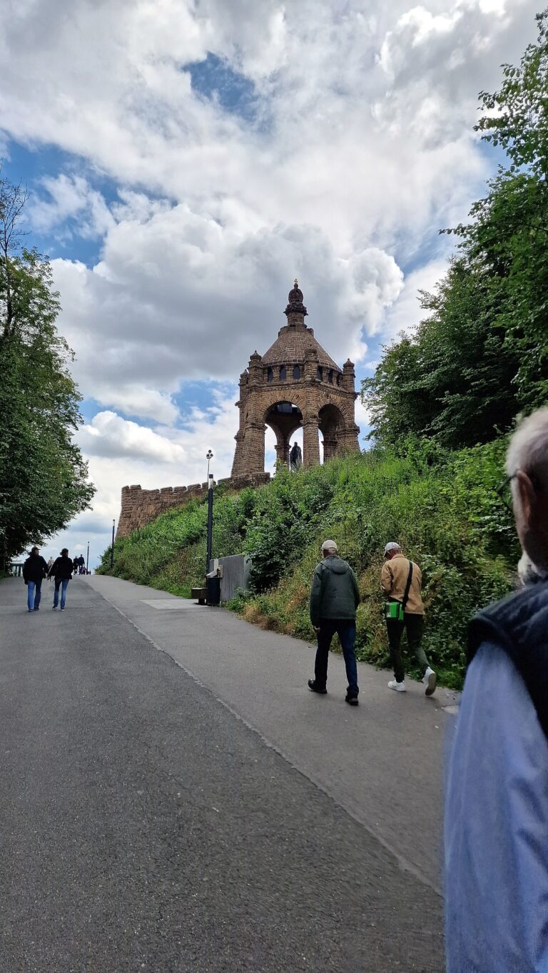 Fahrt zum Kaiser Wilhelm Denkmal