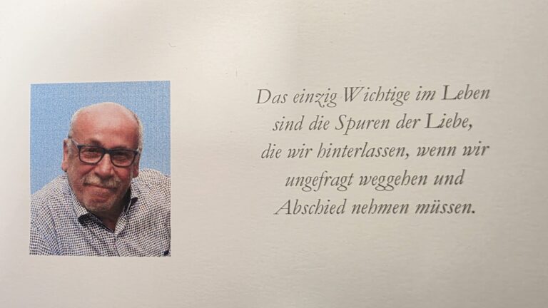 Gerd Schürmann verstorben