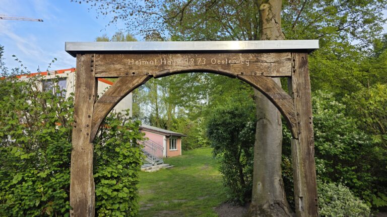 Dach für unseren Torbogen